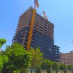 Renaissance Premium Home (tallest building in Armenia) under construction