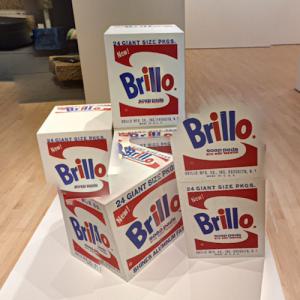 'Brillo Soap Pads Boxes' by Andy Warhol (StreetView)
