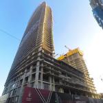Alliance City Batumi Centropolis (tallest building in Georgia) under construction