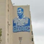 Zinedine Zidane graffiti