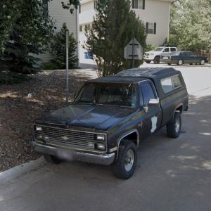 1981&ndash;87 Chevrolet K-series square-body 4x4 (StreetView)