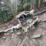 Crashed Cessna 414A Chancellor
