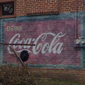 Coca-Cola sign (StreetView)