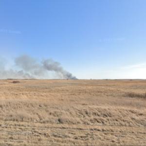 Grass fire (StreetView)