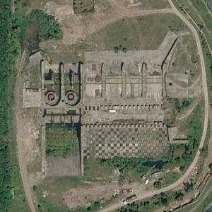 Abandoned hydropower plant contstruction resumed after 35 years (Google Maps)