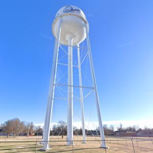 Panhandle water tower (Google Maps)