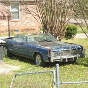 1975–76 Cadillac Eldorado Convertible (Google Maps)