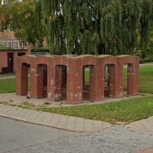 'Nakskov' by Per Kirkeby in Nakskov, Denmark - Virtual Globetrotting