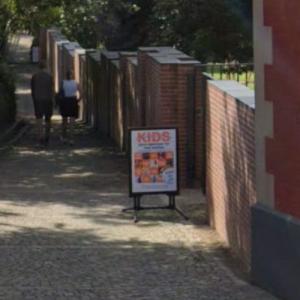 'Ribe' by Per Kirkeby in Ribe, Denmark - Virtual Globetrotting