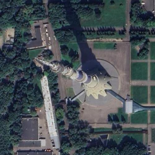 Ostankino TV Tower (Google Maps)