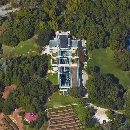 Vinod Khosla&rsquo;s house in Palo Alto, CA (Google Maps)