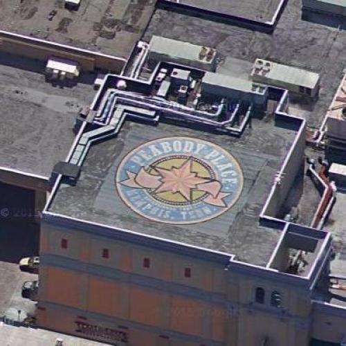 ''Peabody Place Memphis'' Logo in Memphis, TN (Google Maps)