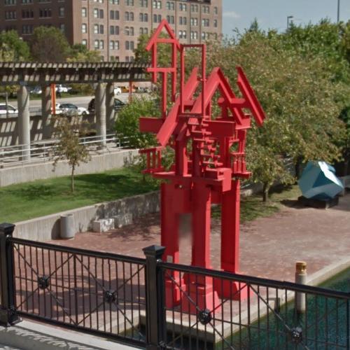 'Tree House With French Doors' By Sidney Buchanan in Omaha, NE (Google Maps) (2)