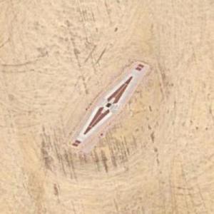 Hindenburg crash site (Google Maps)