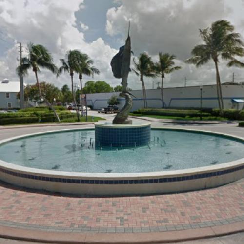 Sailfish Fountain (StreetView)