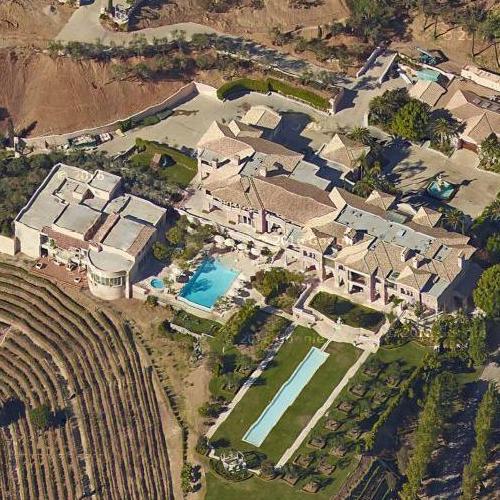 Jeff Greene's House in Beverly Hills, CA (Google Maps)