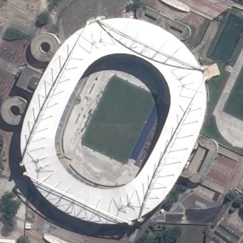 Est&aacute;dio Ol&iacute;mpico Jo&atilde;o Havelange 'Engenh&atilde;o' (Google Maps)