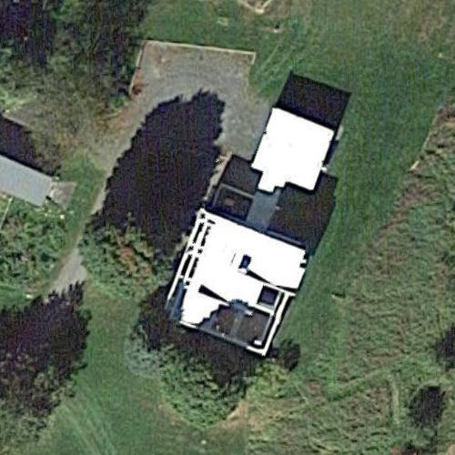 'House II' by Peter Eisenman in Hardwick, VT (Google Maps)