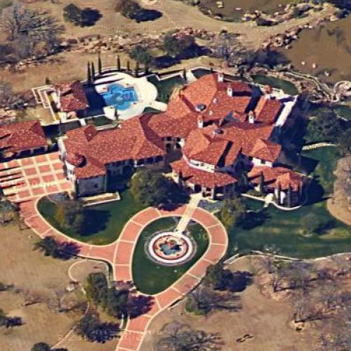 Bill Casner's House in Flower Mound, TX (Google Maps)