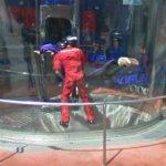Indoor skydivers (StreetView)