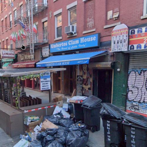 Mobster Joe Gallo's Assassination Site (StreetView)